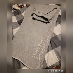 Gray PINK Sweatpants